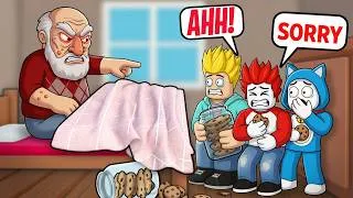 Thumbnail: Steal Cookies From GRANDPA🍪💀 | Roblox Run From Grandpa