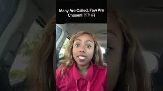 Thumbnail: Many Are Called But Few Are Chosen! 🏃🏽‍♀️🏋🏽‍♀️🙌🏽