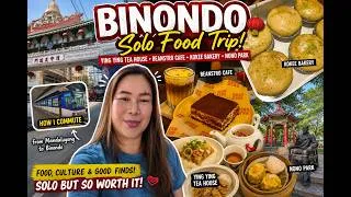 Thumbnail: BINONDO SOLO FOOD TRIP 2026 | Ying Ying Tea House, Beanstro Cafe, Kokee Bakery & Nono Park