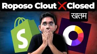 Thumbnail: Roposo Clout Shut Down 😱 What Indian Dropshippers Must Do NOW?