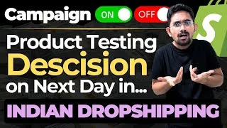 Thumbnail: 🤔How I Decide If My Testing Product Ads Should Run or Stop the Next Day (Meta Ads Testing Strategy)
