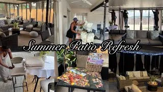 Thumbnail: Summer Patio Refresh ☀️ Outdoor Decor Haul + Decorate With Me | Creating a Cozy Outdoor Space