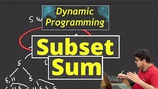 Thumbnail: SUBSET SUM & PARTITION PROBLEM : Dynamic Programming | CP Course| EP 98