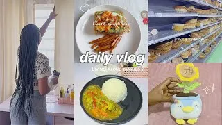 Thumbnail: living alone diaries 🌷| days in my life | Grocery shopping | home cooking, life as an introvert