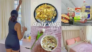 Thumbnail: living alone diaries 🌷| days in my life | Grocery shopping | home cooking, life as an introvert