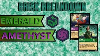 Thumbnail: BRISK BREAKDOWN: TEMPO TRAPS - EMERALD AMETHYST - DISNEY LORCANA META GAME