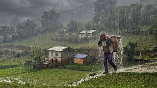 Thumbnail: Rain Sound & Peaceful Mountain Village Walking (Nature Vlog)