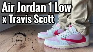 Thumbnail: Air Jordan 1 Low x Travis Scott “Tropical Pink” Review & On Feet