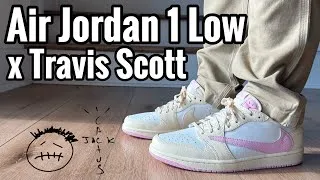 Thumbnail: Air Jordan 1 Low x Travis Scott “Shy Pink” Review & On Feet