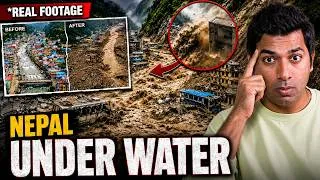 Thumbnail: 🚨 NEPAL FLASH FLOODS & How it happened Himalayan Tsunami Hits Nepal |  Mystery | VR Raja