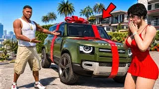 Thumbnail: Franklin Surprised Lucia With A NEW Defender | GTA VI 