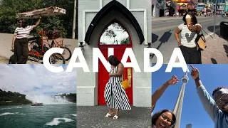 Thumbnail: The one where I went to Canada again | Travel vlog | Niagara Falls, Toronto Island, Dundas Square