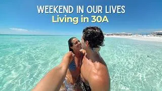 Thumbnail: our weekend in 30A florida - rosemary beach, making fish tacos, house upgrades