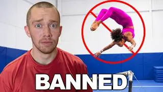 Thumbnail: I Tried BANNED Gymnastics Tricks