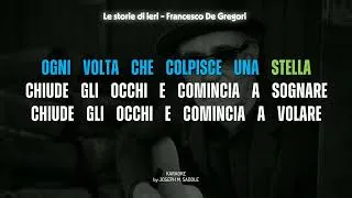 Thumbnail: Le storie di ieri di Francesco De Gregori - KARAOKE