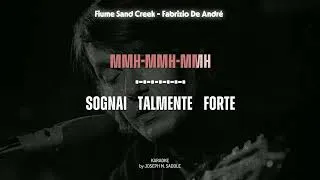 Thumbnail: Fiume Sand Creek di Fabrizio De André - KARAOKE