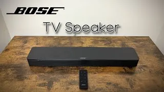 Thumbnail: Bose TV Speaker - Small but Mighty !