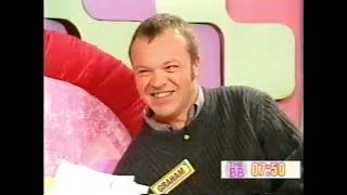 Thumbnail: Graham Norton interview on the bed with Denise Van Outen | Big Breakfast 1998