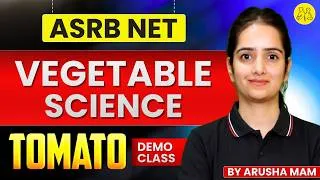Thumbnail: ASRB NET Vegetable Science | Tomato Complete Lecture | Free Demo Class | IARI Wala