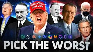 Thumbnail: I Asked 10 AIs: Who's the Worst US President of the Last 100 Years?