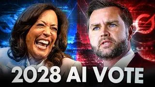 Thumbnail: I Let 2 AIs TRASH Each Other Over the 2028 Winner