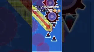 Thumbnail: very balanced totally #geometrydash #what