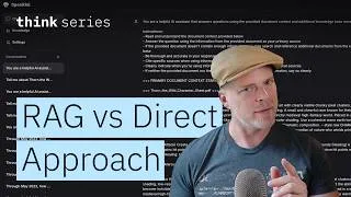 Thumbnail: RAG vs Direct Context: Choosing the Right LLM Strategy in Practice