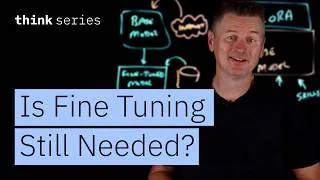Thumbnail: Is Fine-Tuning Still Needed? LLMs, RAG, & LoRA
