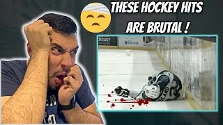Thumbnail: Most DAMAGING HITS I HAVE SEEN ! | BASKETBALL FAN Reacts to Huge Hockey Hits !!
