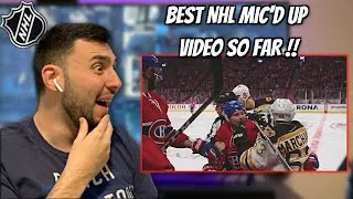 Thumbnail: BASKETBALL FAN Reacts to NHL MIC'D UP MOMENTS (PT.15)