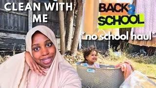 Thumbnail: Why We Decided To Homeschool 🏠 Back To School Reset & Clean With Me 🧼 | studyroom set up