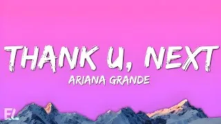 Thumbnail: Ariana Grande - Thank U, Next (lyrics)