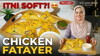 Thumbnail: Chicken Fatayer Without Oven | اوون کے بغیر چکن فطائر 😍🔥 | Soft & Juicy Chicken Fatayer Recipe