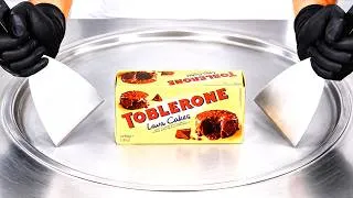 Thumbnail: ASMR | Ice Cream Rolls - Toblerone Lava Cake Flavor