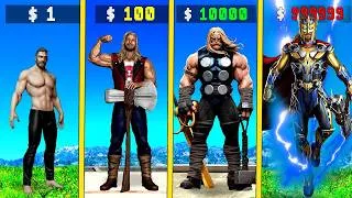 Thumbnail: $1 Poor THOR to $1,000,000,000 GOD THOR in GTA 5