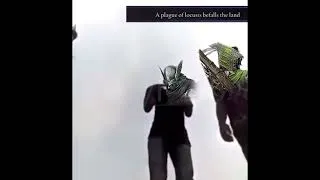 Thumbnail: Sentient Pest / Plague of Locusts Raid Be Like:
