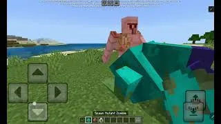 Thumbnail: Mutant zombie vs iron golem