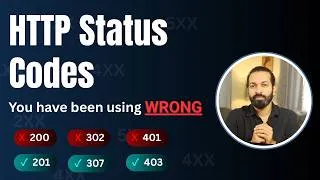 Thumbnail: Stop Misusing HTTP Status Codes (Do This Instead)