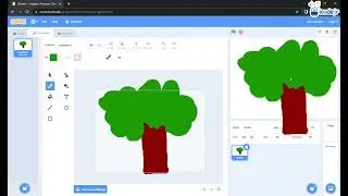 Thumbnail: Scratch Drawing Project for Kids | Beginner Coding Activity