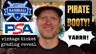 Thumbnail: PSA Vintage Ticket Grading Reveal & Pirates Paraphernalia