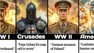 Thumbnail: What was the Immediate cause of Top 30 Wars in world History