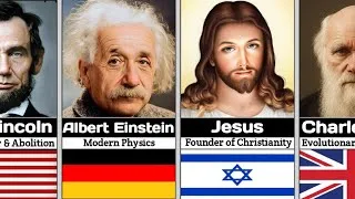 Thumbnail: Ranking of people who changed the course of human history (with their countries)