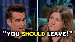 Thumbnail: Colin Farrell EXPLODES ON Kelly Clarkson's Show After Heated Exchange.