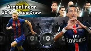 Thumbnail: Pes 2018  Mobile Argentinian 50 stars Box draw  Opening(Messi😘😘😘)
