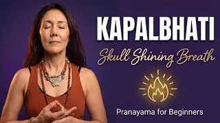 Thumbnail: How to Practice Kapalbhati Pranayama | Beginner Breathwork Tutorial