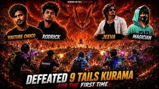 Thumbnail: DEFEATED 9 TAILS || KURAMA VS || YouTubeChoco || Rodrick || Jeeva || MagicianYT ||