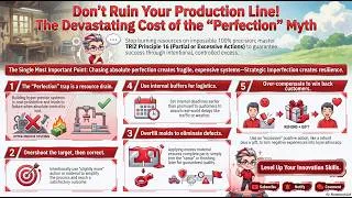 Thumbnail: Don't Ruin Your Production Line! The Devastating Cost of the "Perfection" Myth #triz #innovation