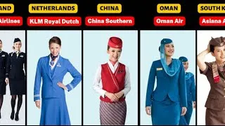 Thumbnail: Most beautiful Airhostess Uniforms from Different Airlines