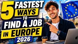 Thumbnail: Fastest Way to Find a Job in Europe 2026 | Get a Job in Europe Fast