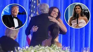Thumbnail: Kaitlan Collins shakes Trump’s hand after receiving award at WHCD